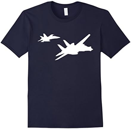 Men's Jet Shirt: Airplane Fighter Army Pilot Aviator F18 F14 Small Navy