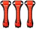 Car Safety Hammer Set of 3 Emergency Escape Tool Auto Car Window Glass Hammer Breaker and Seat Belt Cutter Escape 2-in-1 for Family Rescue & Auto Emergency Escape Tools (3 PCS)