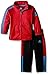 adidas Baby Boys' Tricot Jacket and Pant Set, Vivid Red, 18 Months