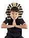 elope King Tut Egyptian Costume Headband Headpiece for Adults and Kids