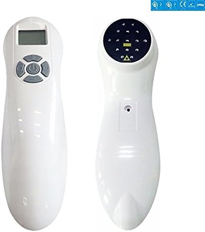 Handy Pain Relief Laser Therapy Device Red LED Light FDA Cleared Treatment Cold Laser Low Intensity Reliever for Muscle Knee Back Shoulder Foot Neck Rheumatic Injuries Arthritis Neuropathy Tendonitis
