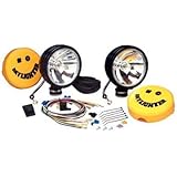 KC HiLiTES 238 Daylighter Black 100w Spot Beam Light System