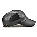 King Star Men Classic Vintage Adjustable Leather Baseball Cap Sports Outdoor Hat Black