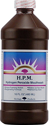 Heritage Arts Mouthwash-Hydrogen Peroxide Heritage Liquid Store, 16 Ounce