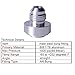 EVIL ENERGY 6AN Male Weld on Bung Fitting Aluminum 2PCS