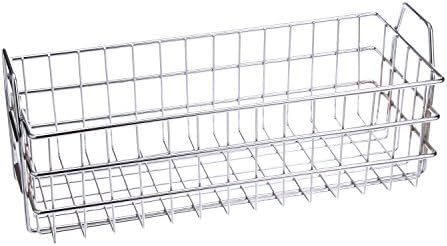 Marlin Steel Chrome Plated Wire Basket (8.44"L x 20.19"W x 6.23"H)