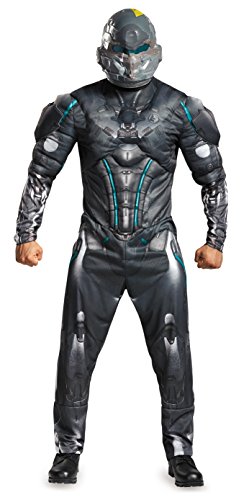 Disguise Men's Halo Spartan Locke Muscle Costume