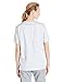 ScrubZone Women's V-Neck Short Sleeve Scrub Top, White, 4X