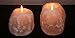 100% Himalayan Salt Natural Crystal Rock Tea Light Candle Holder
