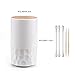 Automatic Pop-up Cotton Bud Swabs Toothpick Holder Dispenser Case Q-tips Holder Storage Organizer Box Home Hotel Decoration