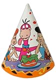 THE FLINSTONES Party Hat FRED, WILMA, DINO, BARNEY & BETTY (Pack of 8)