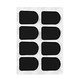 Fafeims 8Pcs Mouthpiece Patch Cushion Rubber Sax