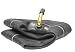 Deli Tire Lawn and Garden Inner Tube, TR87 Bent Valve Stem, for Wheelbarrows, Tractors, Mowers, Carts (4.10/3.50-6)