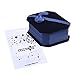 Cosmos Blue Color Velvet Necklace Gift Box Pendant Gift Box Octagonal Jewelry Box with Bow