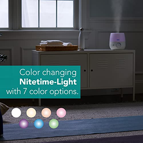 Vicks NaturalCare Cool Mist Ultrasonic Humidifier (VUL530), White