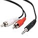 DTOL 3.5mm Male Audio Video Extension Cable RCA Male Extension 3.5mm To RCA Cable