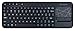Logitech Wireless Touch Keyboard K400 with Built-In Multi-Touch Touchpad, Black (Renewed)