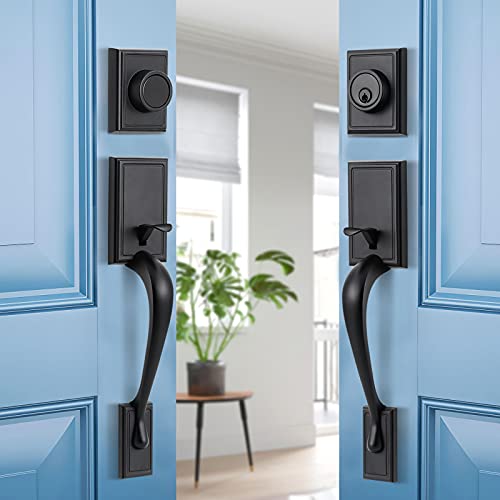 Natsukage Front Door Handle Double Door Lock Set