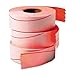 Garvey One-Line Pricemarker Labels, 7/16 x 13/16 Inches, Fluorescent Red, 1200/Roll, 3 Rolls/Box (090945)
