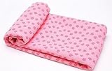 Mansov Yoga Mat Towel 72 inch x 24 inch Long Non Slip Yoga Mat Towel With Carrying Mesh Bag, Mat Cover for Bikram, Hot Yoga, Fitness, Exercise, Machine Washable