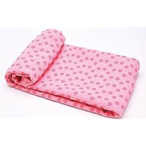 Mansov Yoga Mat Towel 72 inch x 24 inch Long Non Slip Yoga Mat Towel With Carrying Mesh Bag, Mat Cover for Bikram, Hot Yoga, Fitness, Exercise, Machine Washable