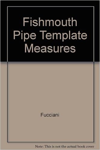 Fishmouth Pipe Template Measures 16 Ordinates 1 To 42