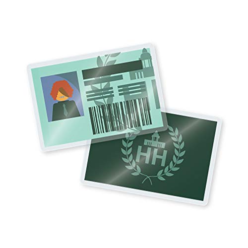 TruLam Laminating Pouches - School Card Size - 2-1/2-Inch by 3-5/8-Inch - 10 Mil Thickness - 500 Per Box - Compatible with Most Pouch Laminating Machines