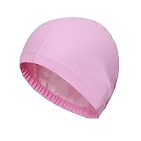 SUPOW 9.6-12.6 inches (Length) Waterproof Swimming Cap [PU Material] - Flexible & Durable - Keep Hair & Ears Dry + Breathable - Extra Large Long Hair Swim Cap for Men or Women