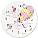Trend Lab Dr.Seuss Wall Clock, Oh! The Places You'll Go Pink