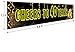 Large Happy 40th Birthday Party Banner, 40th Birthday Party Supplies Decorations, 40th Birthday Sign, Cheers to 40 Years (9.8 x 1.5 feet)