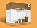 Bamboo Bathroom Accessories Set – Wood Bathroom Set Complete with Soap Dispenser, Toothbrush Holder, Soap Holder, Mug – Bamboo Wood Bathroom Modern Vanity Set