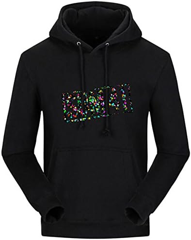 Prosperous Women's Merry Christmas Gifts In Long Sleeve Hoodie(XL Black)