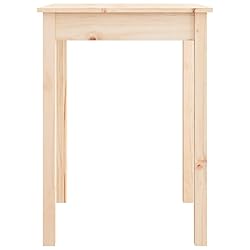 vidaXL Dining Table - Multifunctional Solid Pine
