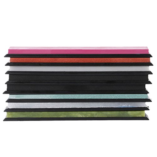 Kofun Sharpening Stone, 8 Pieces Apex Pro Sharpener Whetstone Oilstone Holder Knife Sharpening Stone Set - Thumbnail 5