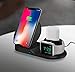 Wireless Charger, Compatible iph one Charger, 3-in-1 Replacement Charging Station for iph one Xs/X Max/XR/X/8/8Plus/Watch