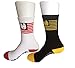 Sexybody Men's Clan Classic Logo Comfort Crew Socks (2PACKS)