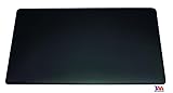 Durable Desk Mat with Contoured Edges in Black