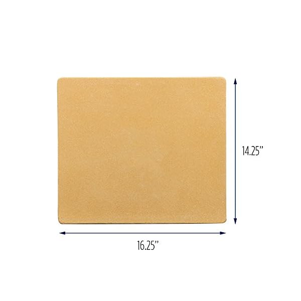 Old Stone Pizza Kitchen Rectangular Pizza Stone for Oven and Grill