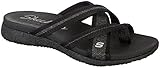 SKECHERS Women's Microburst - Too Hot Black Athletic Shoe
