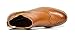 Bruno MARC BERGEN-05 Men's Classic Wing-tip Perforated Leather Lining Chelsea Ankle Boots BROWN SIZE 11