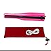 2 in 1 Cordless Curling Iron and Hair Straightener Rechargeable Ceramic Flat Iron with USB Charging