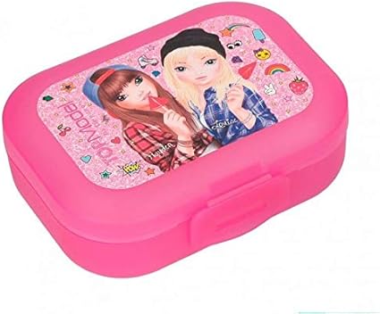 Top Model 006673, Caja de almuerzo, 8.2 x 11 x 3.8 cm: Amazon.es: Oficina y papelería
