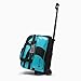 Pyramid Path Deluxe Double Roller with Oversized Accessory Pocket Bowling Bag (Asgard Blue)
