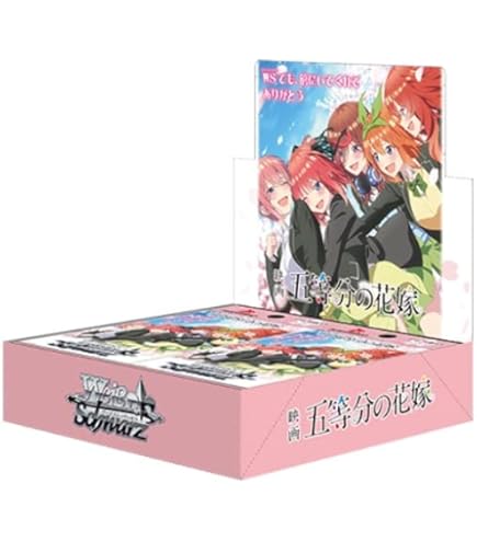 Amazon.com: Weiß Schwarz: The Quintessential Quintuplets 2 Booster