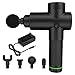 Massage Gun, Cordless Handheld Deep Tissue&Muscle Massager, 3 Speeds Percussion Massage Device Super Quiet-Black