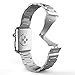Oittm Apple Watch Band, 38mm Stainless Steel Metal Replacement Strap Classic Polishing iWatch Wrist Band Link Bracelet with Double Button Folding Clasp for Apple Watch (Silver 38mm)