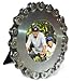 Recycled Bike Chain Silver Personal desk frame by Resource Revival - 2x2