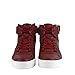 Gucci High Top Strong Dark Red Leather Sneakers with Strap 386738 6148 (6 G / 7 US)