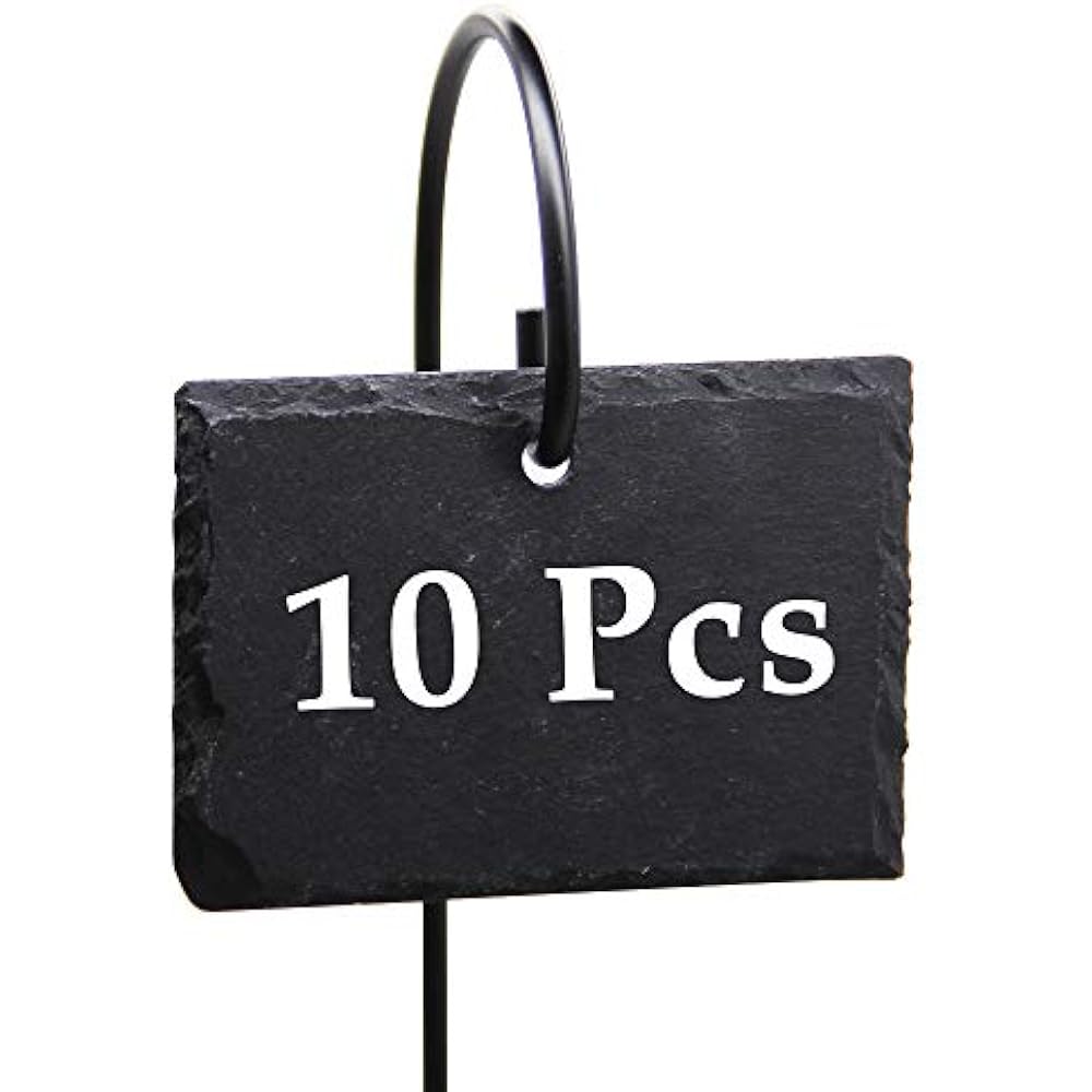 Plant Label, 10pcs Garden Markers Signs Labels, Weatherproof Reusable