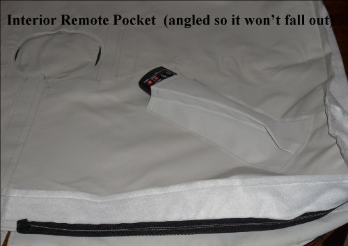 OUTDOOR TV COVER (46, Black (Not For Direct Sun))